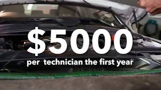 Manage your technician with the performance  report from GEM-CAR : Repair Shop Management Software screenshot 5