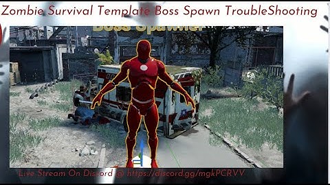 Zombie Survival Template | Boss Spawner TroubleShooting |