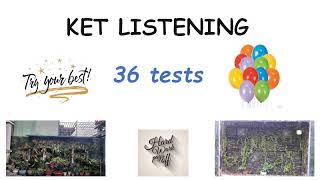 KET 36 tests – Test 8 Parts 1, 2 & 3