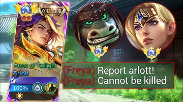 I FINALLY FOUND THE BEST BUILD & EMBLEM ARLOTT FOR LIFESTEAL (100% AUO WIN)