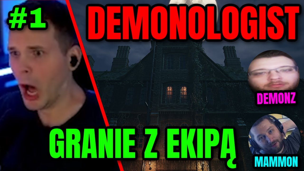 GUCIO I DEMONOLOGIST Z EKIPĄ PART I | DEMONZZ | MAMMON | WYPĘDANIE DUCHÓW 