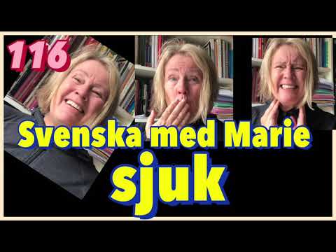 Dag 116 - Svenska med Marie - Fem ord per deg