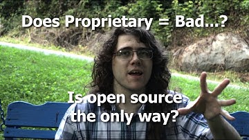 Is Proprietary Software Evil?