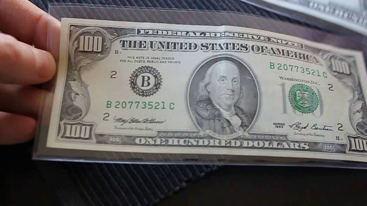 How Much Is A $100 Bill From 1988 Worth
