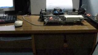 Homemade dot printer