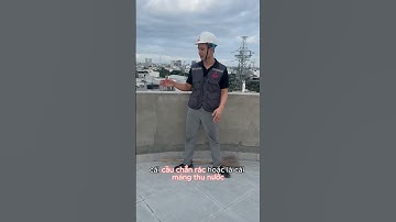 Cách đi đường ống thoát nước Sân thượng | Kiến trúc Kasai