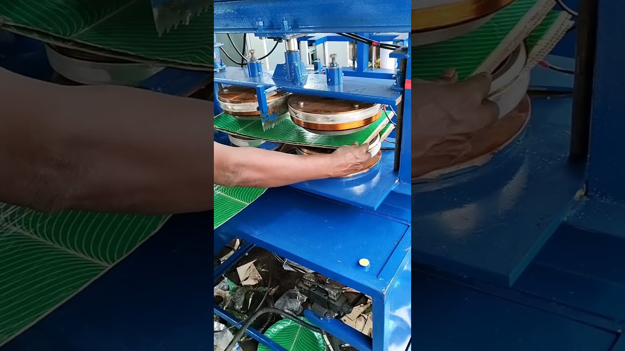 Top Disposable Hydraulic Paper Plate Machines Manufacturers Process Installation Telugu A P 