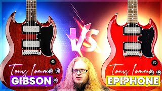 Battle Of The Iommi Sg Specials: Epiphone Vs. Gibson - The Ultimate Showdown