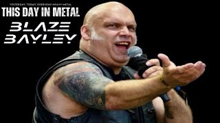 This Day in Metal April 9th with Blaze Bayley