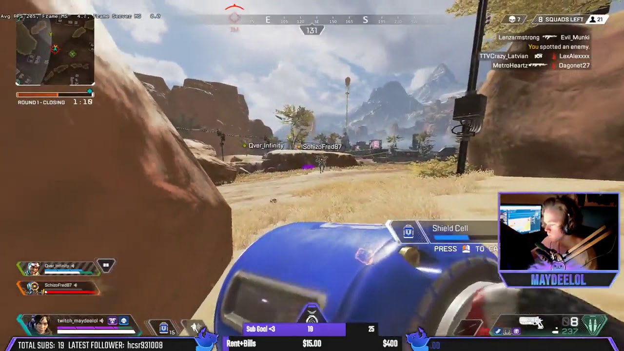 Apex Legends - yes (Maydeelol)