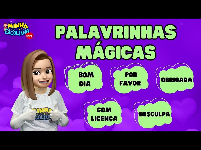 Palavrinhas Mágicas G3 - Educação Infantil - Videos Educativos - Atividades para Crianças