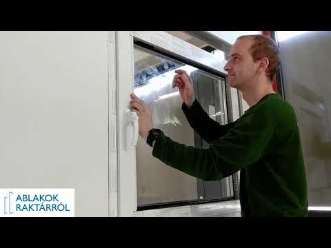 Videó: Hogyan állapítható meg, hogy az ablak ütveüveg?