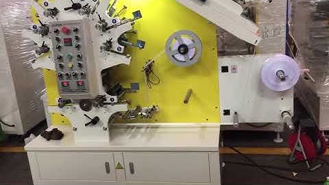 Flexo Label Printing Machine Front Side 6 Colors Back Side 2 Colors Flexographic Printer