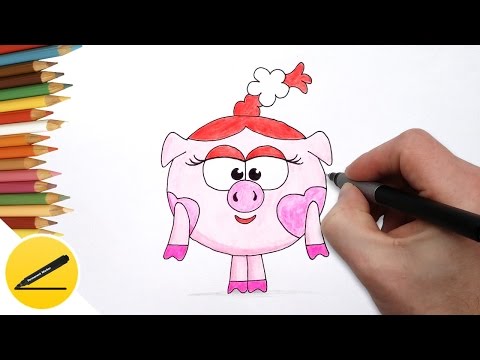 Video: How To Draw Nyusha