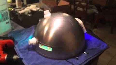 R2D2 Dome parts test-fit