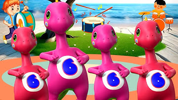 Nhạc thiếu nhi vui nhộn - Trống cơm remix - Hoạt hình các con vật