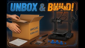 Unboxing Anycubic Kobra 2 NEO, How to built it and first look. Biginers guid