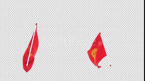 Flag Transition - Kyrgyzstan | Motion Graphics - Envato elements
