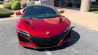 2019 Acura NSX Valencia Red Bring a Trailer