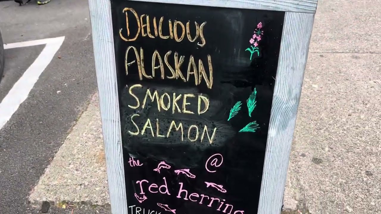 Downtown Sitka, ALASKA - Món ăn đường phố ở Alaska 🇺🇸