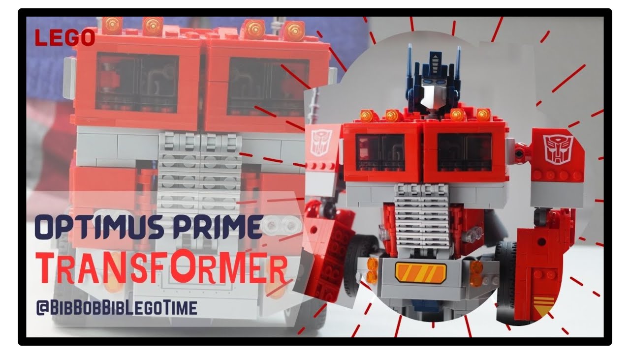 LEGO 10302 Icons Optimus Prime | Robot and Truck 2-in-1 Model | lego ...