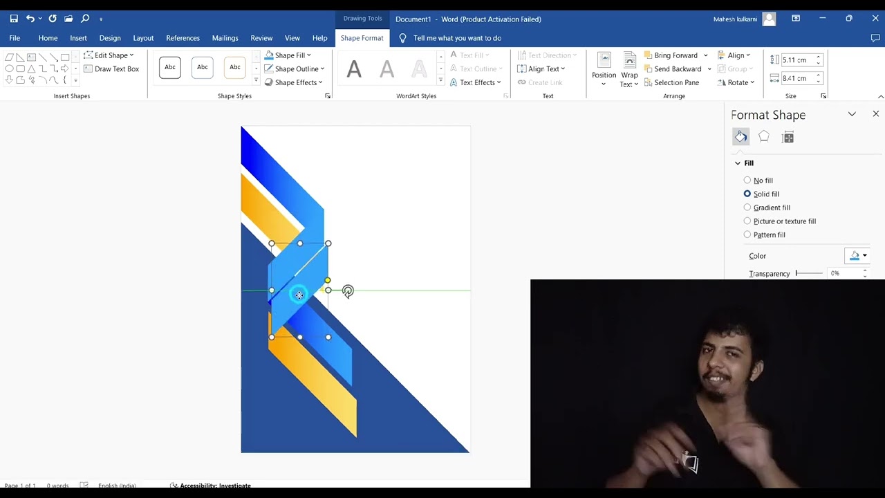 #33 Ms word - Cover | Indian Sign Language I Deaf