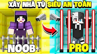 Noob Ruby Và Siro Thử Thách 24h “ XÂY NHÀ TÙ SIÊU AN TOÀN “ Trong Minecraft