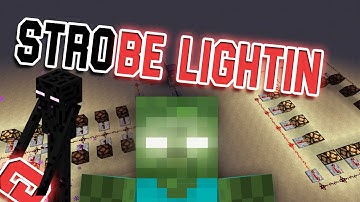 MINECRAFT: STROBE LIGHTING!!