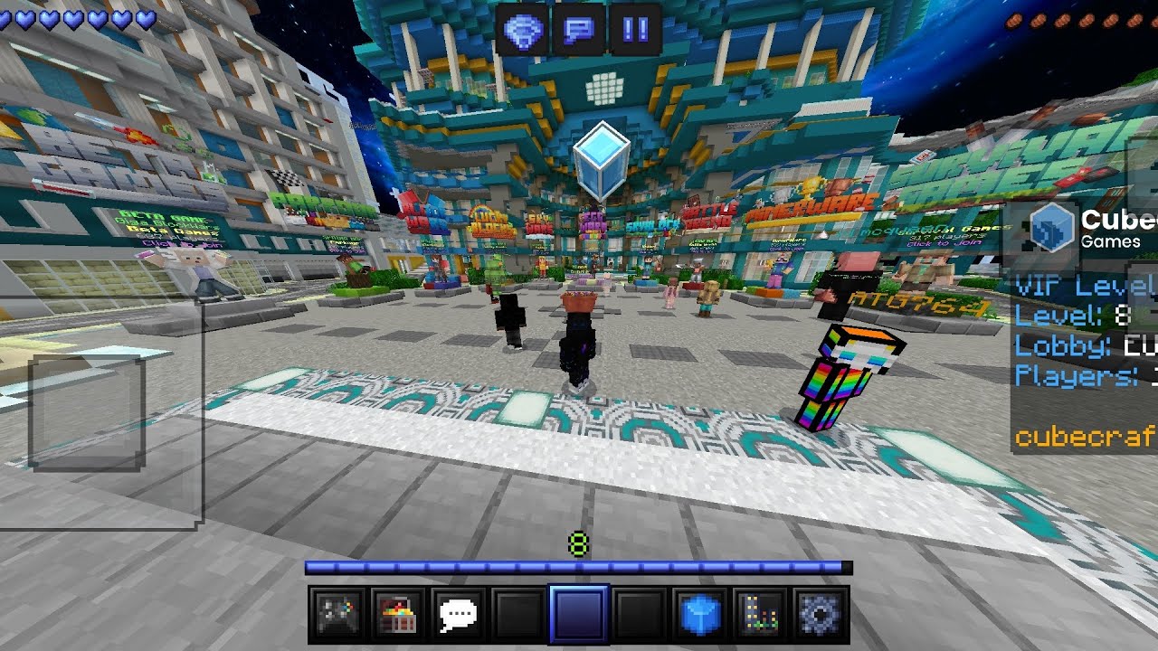 Rating Cubecraft Minigames w/ PvP9178 - YouTube