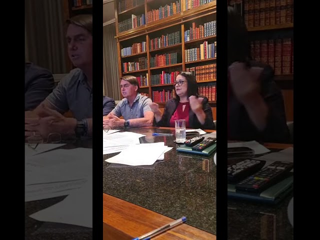 Jair Bolsonaro live stream February 25, 2021