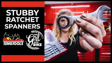 TengTools stubby ratchet spanner set - TT6010MRS