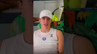 World No. 1 uses LEGO for relaxation    #tennisplayer #swiatek #lego