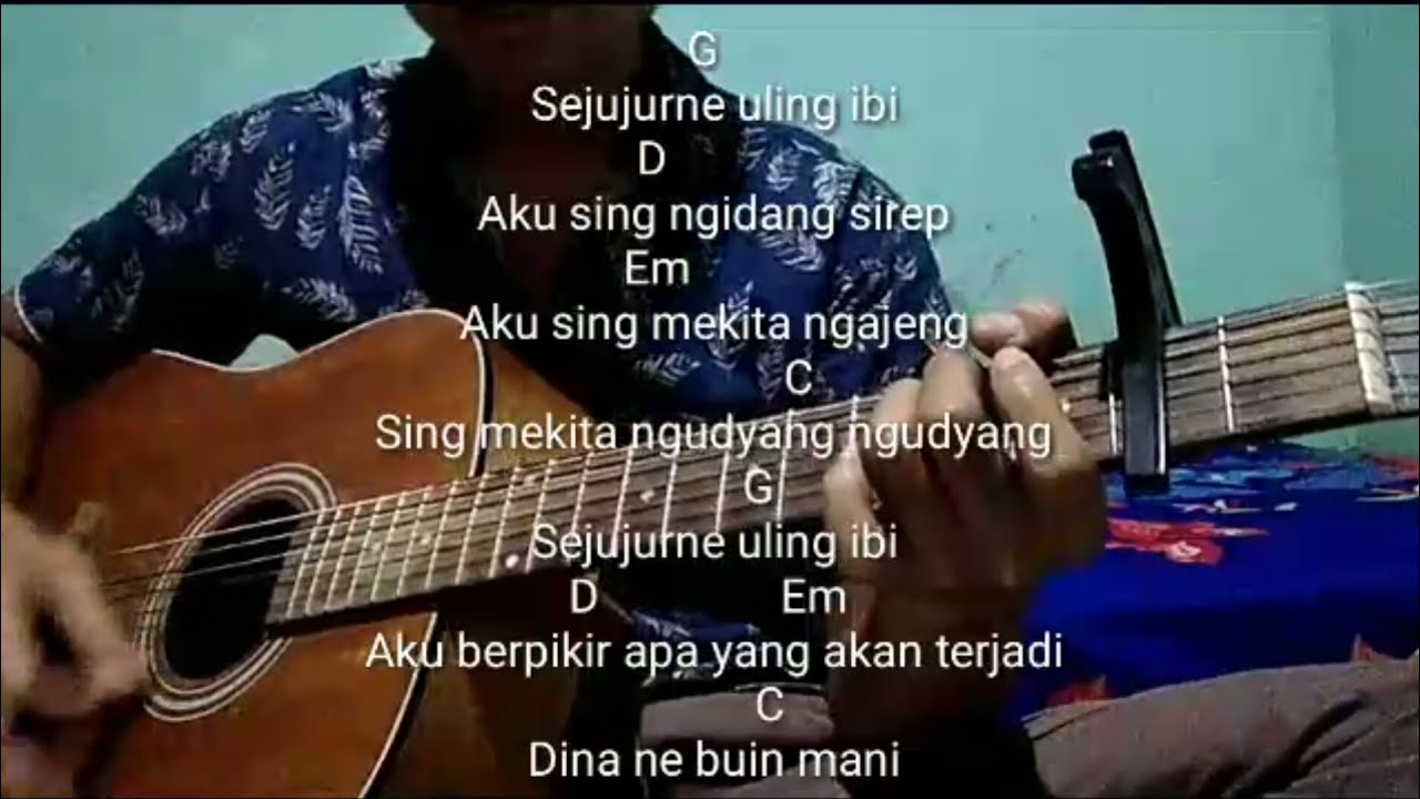 Kunci gitar mudah ( tolong kabarin leeyonk sinatra ) by.kandek YouTube