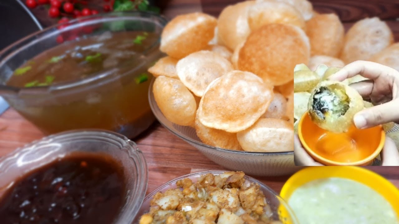 Golgappa Recipe Complete Guide Making at Home Step by Step By Crunchy ...