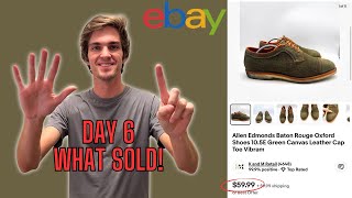 21 Sales and $712 on eBay! Day 6 of 7: What Sold Series!