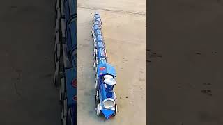 How to make longest Train || with pepsi can #shorts #youtubeshorts