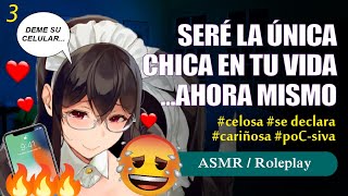 Your Maid Gets Jealous And Takes Your Cell Phone Away To... Possessivecute Asmr Roleplay...