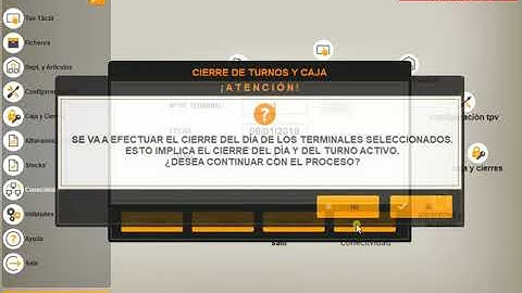 ISJOSA - BDP: Cerrar día