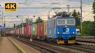 Vlaky Otrokovice, 30. 5. 2020 [4K]