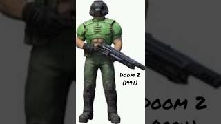 Evolution of armor in doom games (1993-2025) #doom #gaming #games #dosgaming #retrogames #doomshorts