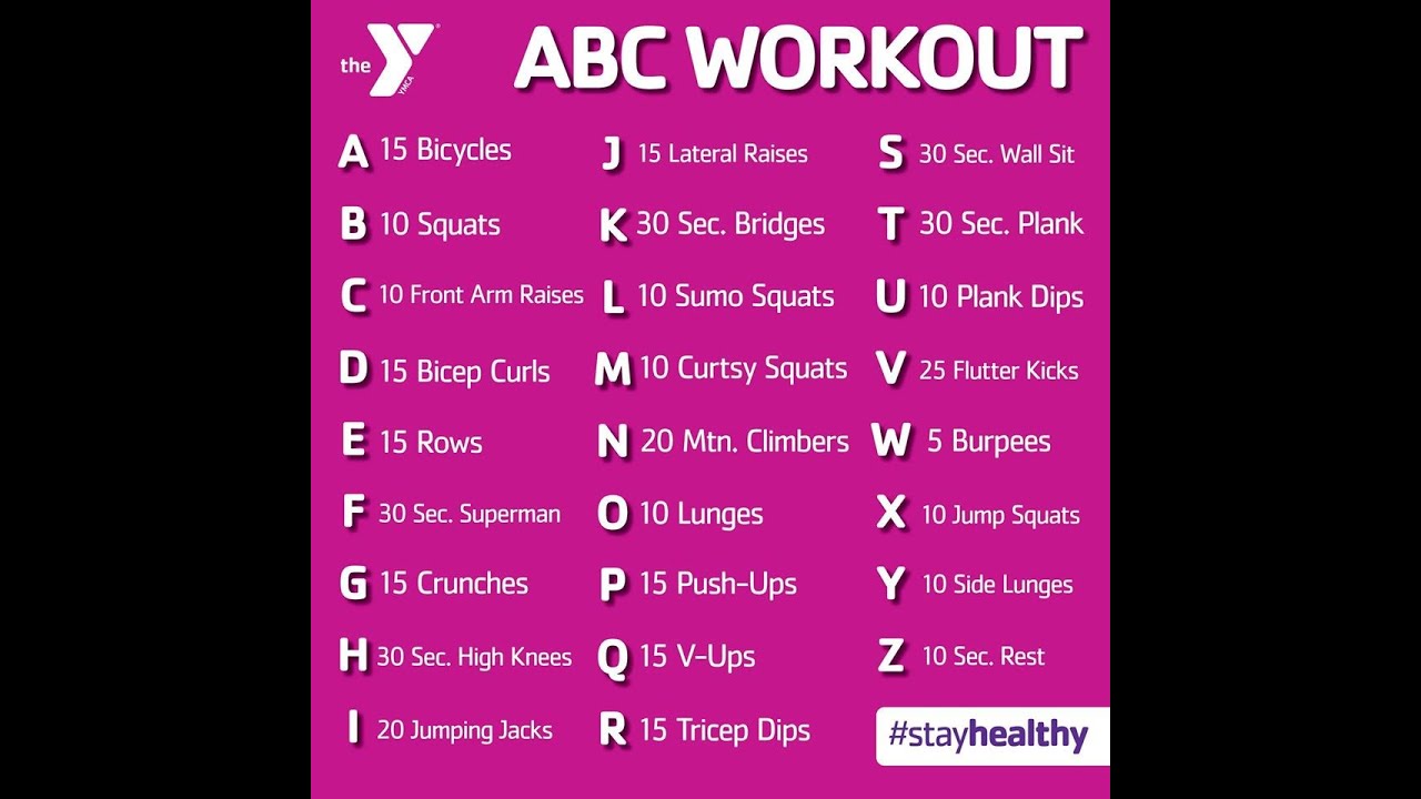 Ymca Abc Workout Stay With Us Youtube