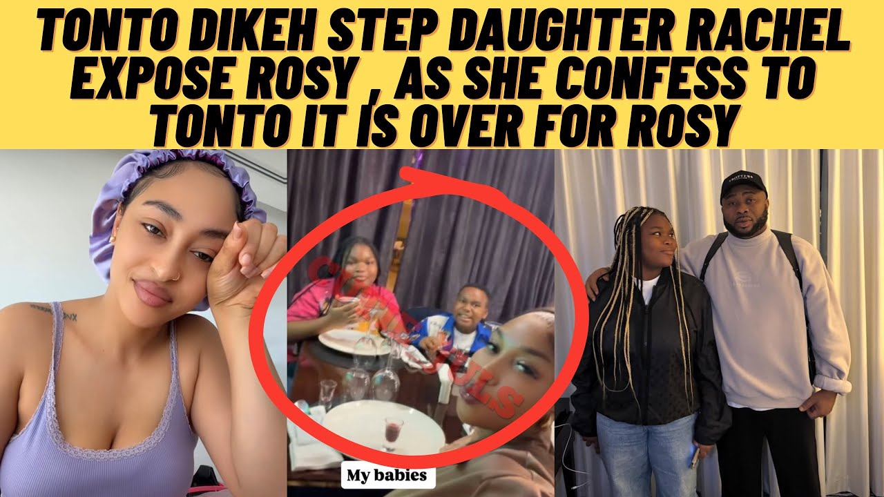 It is over4 Rosy‼️tonto dikeh step daughter reveal it all to tonto dikeh. As she confess tonto shock