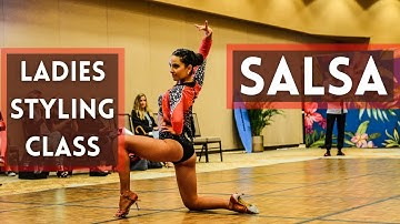 Salsa Dance Class Ladies Styling and Spinning / All Levels / Full Salsa Class
