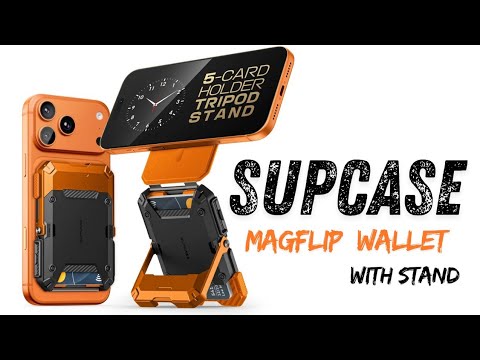 SUPCASE MagFlip Magnetic Wallet with Stand - Real Life Review (English)