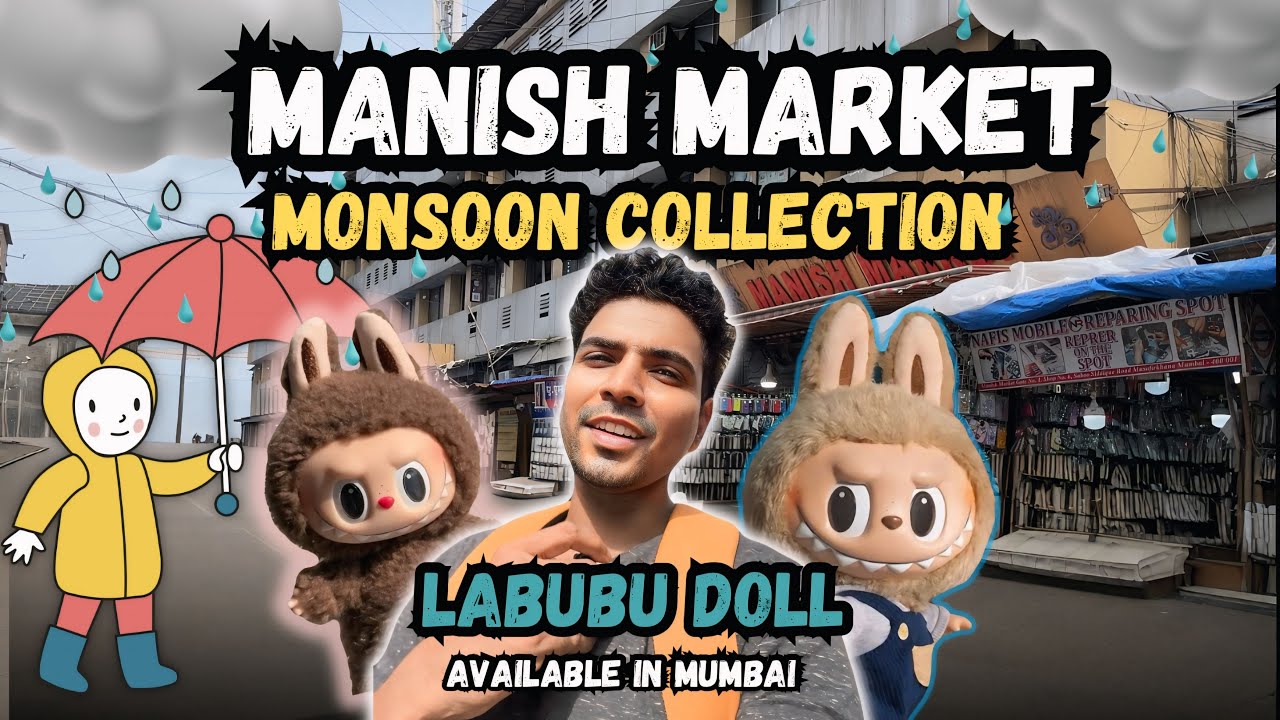 LABUBU Doll available in Mumbai Manish market Mumbai and monsoon collection
