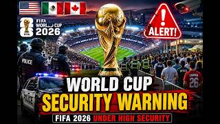🚨 FIFA World Cup 2026 Security Warning! Massive Safety Measures Ahead of Kickoff