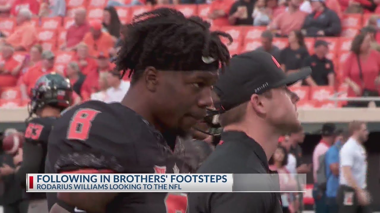 Rodarius Williams is looking to use his senior season at Oklahoma State to join brother Greedy in th