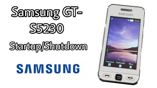 Samsung GT-S5230 Startup/Shutdown