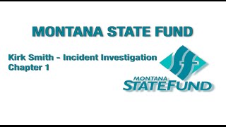 March 2015: Incident Investigation Ch 1 - Overview & Definition