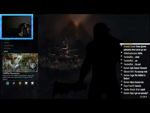 Rat = Ratbag | Middle Earth: Shadow of War Live Stream [1] dbcs